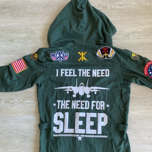 NWT, Norwegian Aviator Onesies. Green, Large. - Picture 12 of 16